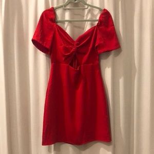 Revolve About Us Red Dress